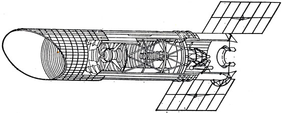 Рис. 2.10. «КА-телескоп» (телескоп-спутник-обсерватория ST)